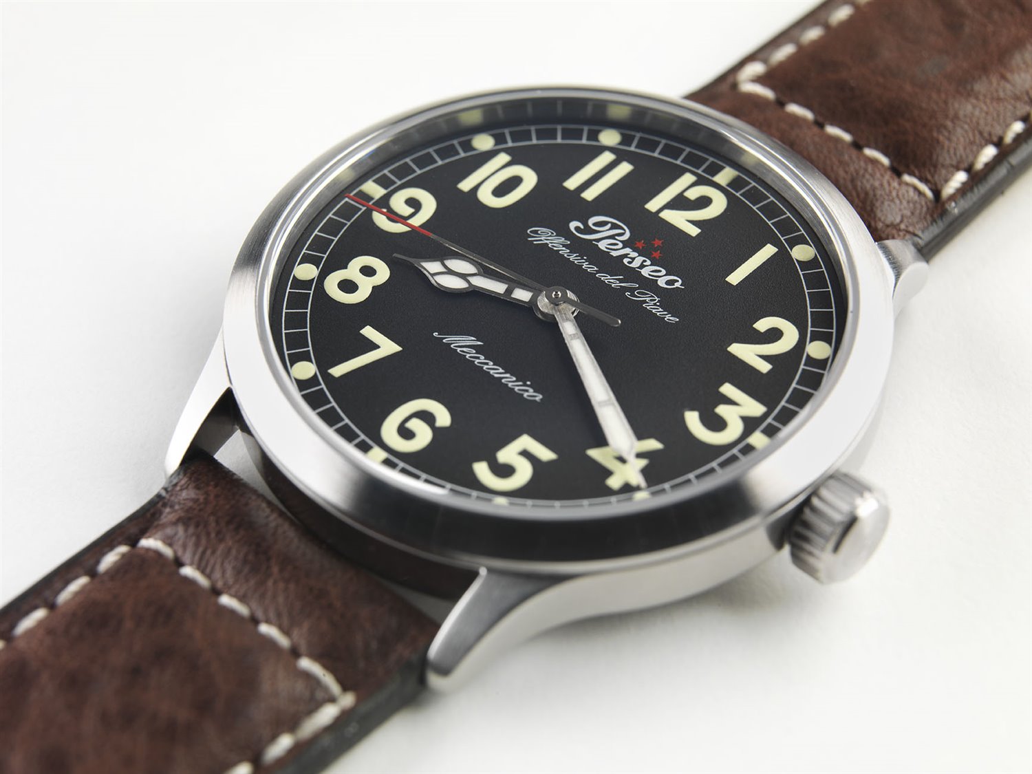 Oiritaly Reloj Mecanico Hombre Perseo Offensiva Del Piave Relojes